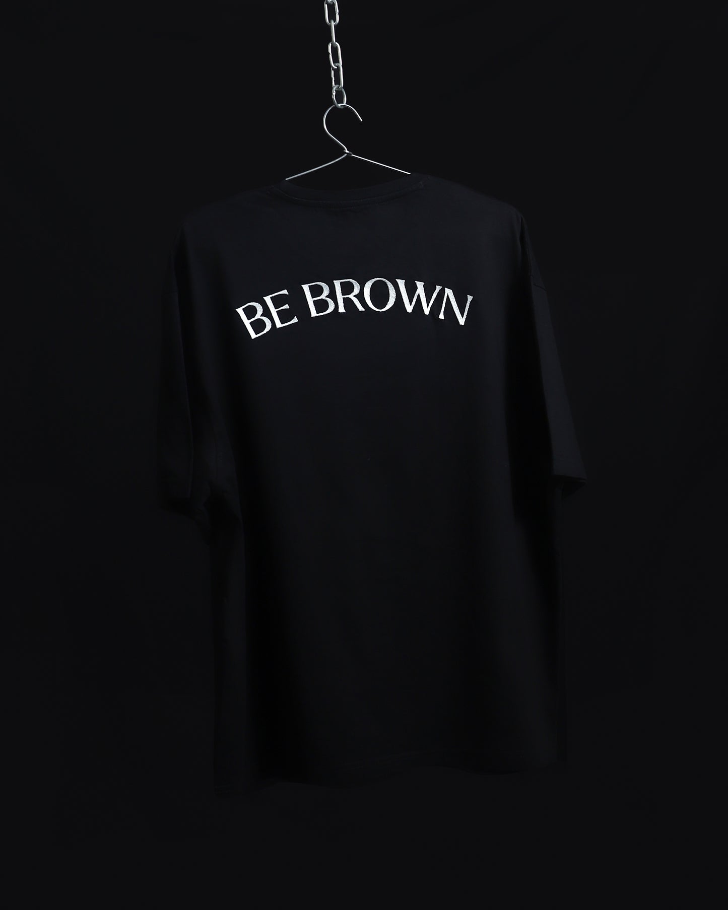 Oversized BeBrown OG Black T-Shirt | Unisex